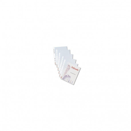 Esselte sleeves, A4, 55 microns, glossy (100) 0809-107