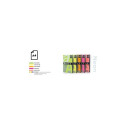 Color Neon paper Double A, 75g, A4, 100 sheets, Rainbow 4, 5 Neon Colors