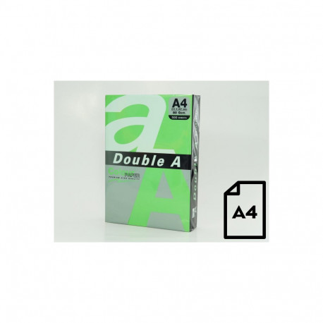 Colour paper Double A, 80g, A4, 500 sheets, Parrot