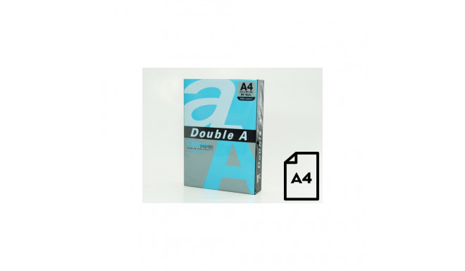 Colour paper Double A, 80g, A4, 500 sheets, Deep Blue