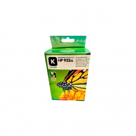 Static Control Ink Cartridge Black, Compatible with HP 932XL (CN053AE)