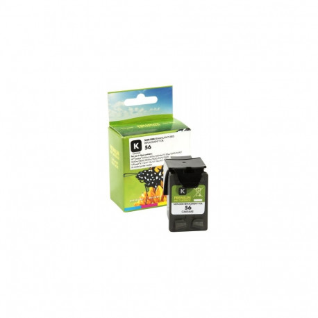 Static Control Ink Cartridge Black, Compatible with HP 56 (C6656AE)