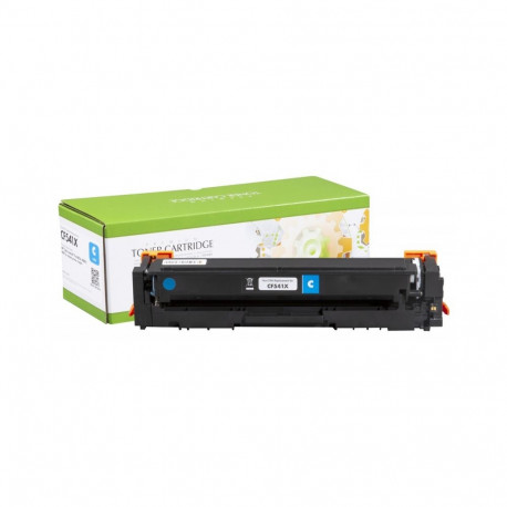 Static Control Toner Cartridge Cyan (New Chip), Compatible with HP 203X (CF541X)/Canon CRG 054H