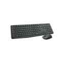 Logitech MK235 Combo Wireless Keyboard + Mouse, US, Grey