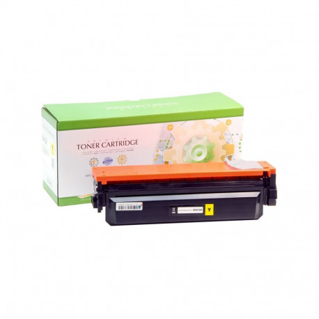 Static Control Toner Cartridge Yellow, Compatible with HP 410X (CF412X)/Canon CRG 046H
