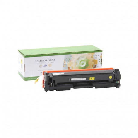 Static Control Toner Cartridge Yellow, Compatible with HP 410A (CF412A)/Canon CRG 046