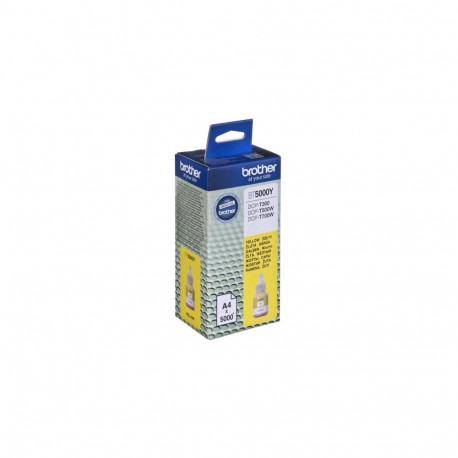 Brother BT5000Y Ink Refill Bottle, Yellow