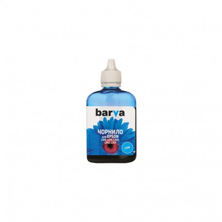 Compatible Barva Epson T6642 L100/ L210/ L300/ L350/ L355 Ink Refill Bottle, Cyan
