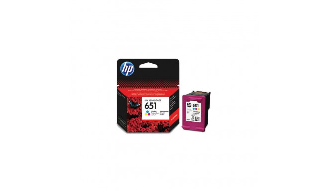 HP 651 Tri-Colour (C2P11AE) Ink Cartridge, CMY