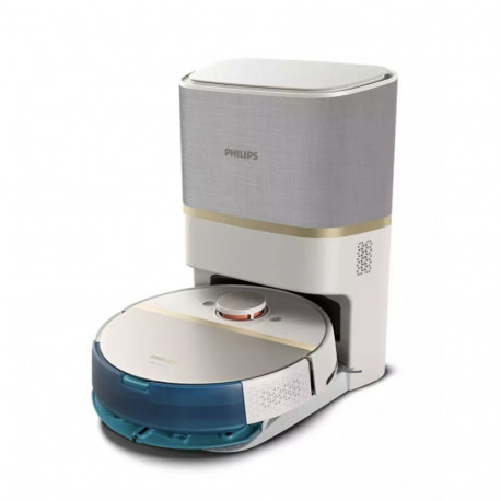 Philips HomeRun 7000 Robot vacuum cleaner with washing function white