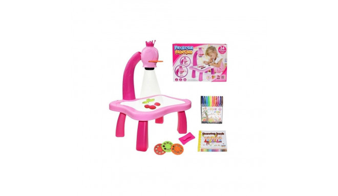 RoGer YM6776 Drawing projector with 24 slides and table