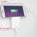 Swissten Premium Travel Charger 2x USB 3А / 15W With Lightning Cable 1.2m