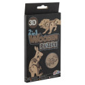 Grafix 3D puidust pusle 10 cm