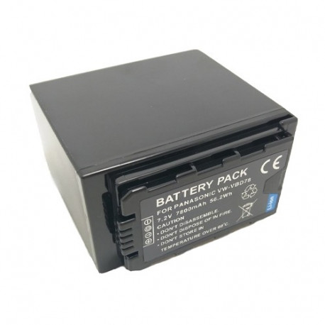 Extra Digital battery Panasonic VW-VBD78 7800mAh