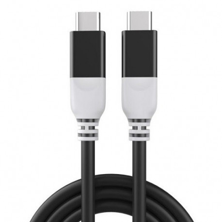 Cable USB-C - USB-C, PD100W, USB4 (black, 3m)