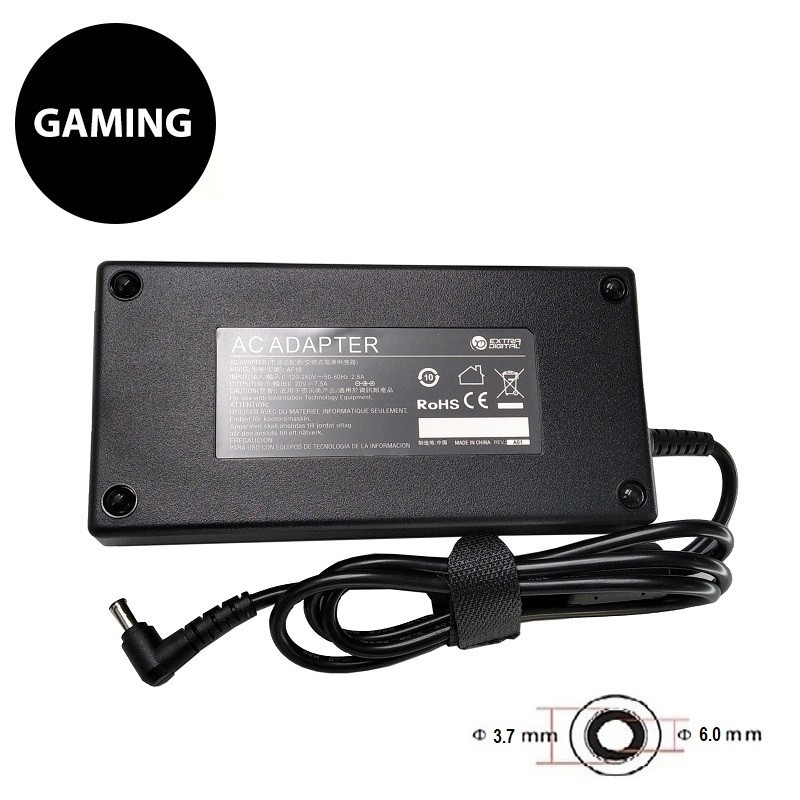 Laptop Power Adapter ASUS 150W: 20V, Notebook chargers