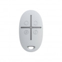 Ajax SpaceControl Key fob with a panic button (white)