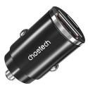 Charger CHOETECH USB-C, USB-A: 12-24V, 30W, QC3.0+ PD3.0 Charger CHOETECH USB-C, USB-A: 12-24V, 30W, QC3.0+ PD3.0