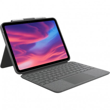 Logitech Combo Touch iPad 10Gen / 11Gen grau QWERTZ
