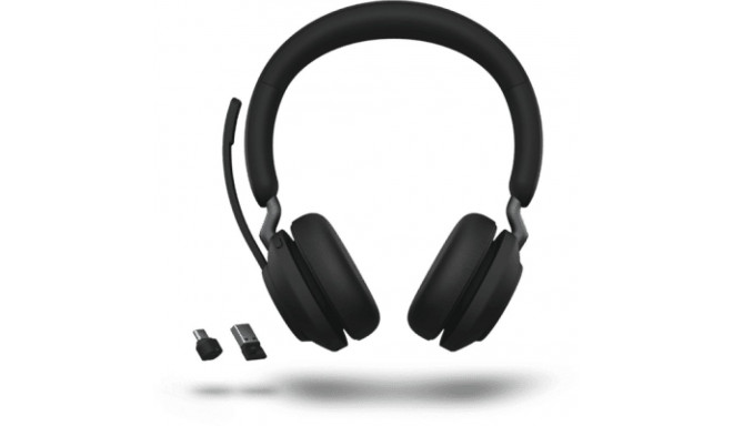 Jabra Evolve2 65 Stereo MS-Teams USB-A schwarz inkl. Lad