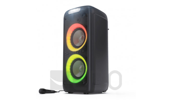 Sharp PS-949 Party-Lautsprecher mit Lichtshow schwarz