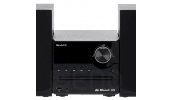 Sharp muusikakeskus XL-B517D DAB+ BT, must