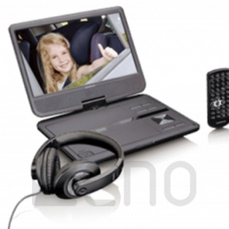 Lenco DVP-1010 Tragbarer 10'' DVD-Player schwarz