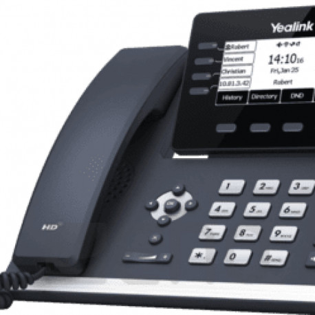 Yealink SIP-T53 VoIP-Telefon PoE o. Netzteil