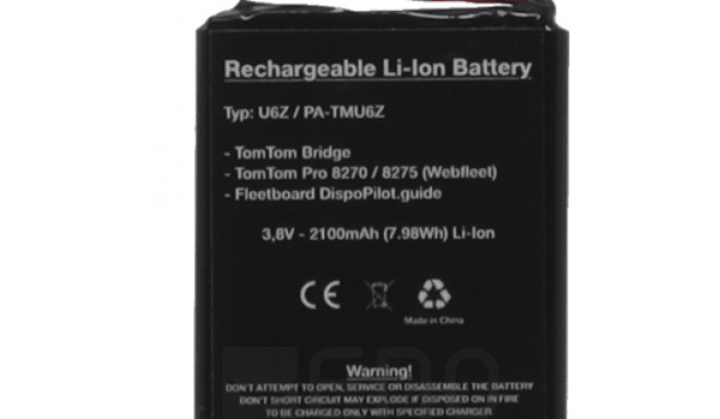 Akku f. TT BRIDGE / Webfleet PRO8270/8275 bulk