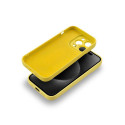 Fusion Softy silikoonkarp Apple iPhone 15 kollane