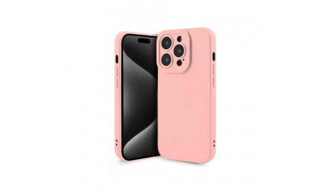 Fusion Softy silikoonkarp Apple iPhone 15 Plus roosa