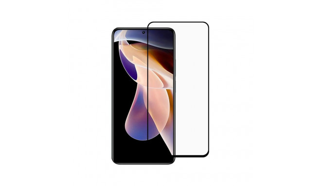 Fusion full glue 5D tempered glass with frame Xiaomi Redmi Note 12 4G | Note 12 5G black