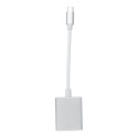 Fusion adapter USB-C - VGA hõbedane
