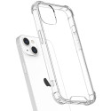 Fusion anti shock 1.5mm silikoonist ümbris Apple iPhone 15 Plus läbipaistev