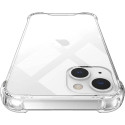 Fusion anti shock 1.5mm silikoonist ümbris Apple iPhone 15 Plus läbipaistev
