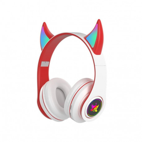 Goodbuy Devil wireless headsets for kids | bluetooth 5.0 | white