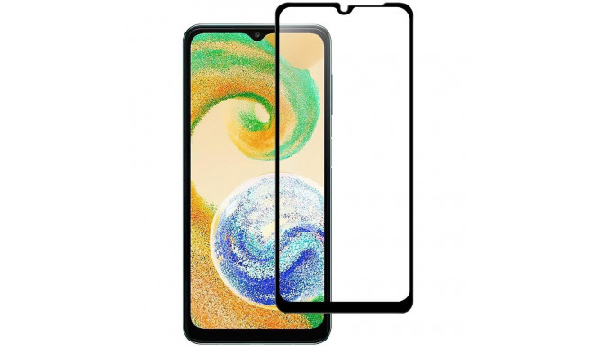 Fusion full glue 5D karastatud klaas kaetud raamiga Samsung A047 Galaxy A04S must