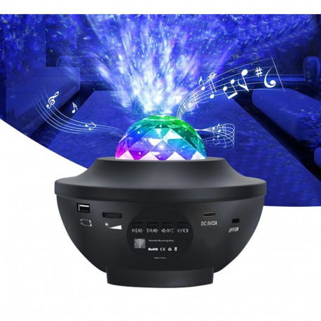 Fusion V3 diskolamp puldiga