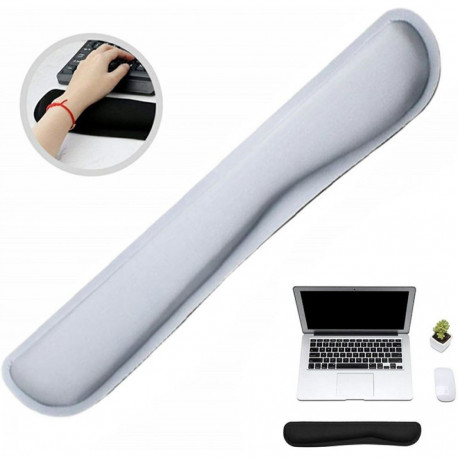 Fusion pehme klaviatuuripadi valge