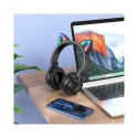 Borofone kõrvaklapid BO18 Cat Ear bluetooth mustad