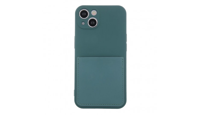 Fusion Card Case protect silicone case for Samsung A536 Galaxy A53 5G green