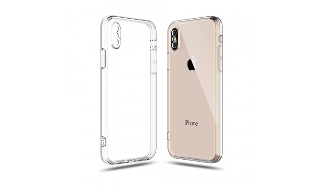 Fusion Precise Back Case 2mm protect silicone case Apple iPhone XS Max läbipaistvale