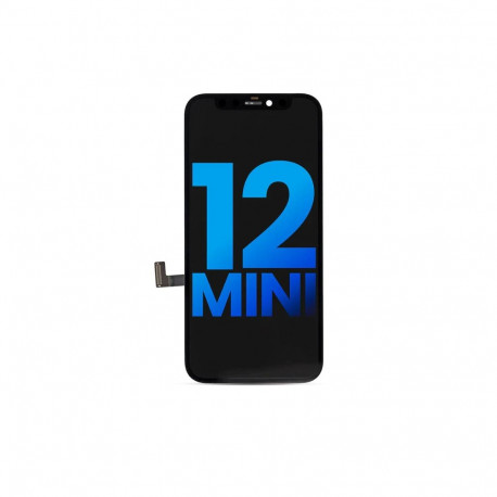 INCELL ekraan Apple iPhone 12 Mini must (täishooldusosa)