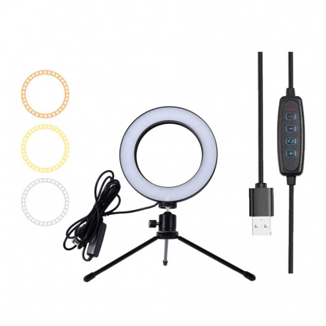 Goodbuy ZD67B mini selfie lamp with remote