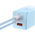 Baseus CCGP050103 DZ-HW Baseus GaN3 Pro Fast Charger 2C+U 65W EU Cloud Blue (With Dynamic Series Fas