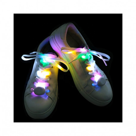 Goodbuy shoelaces with LED light white