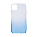 Fusion Gradient case silikoonist ümbris Apple iPhone 13 Pro läbipaistev - sinine