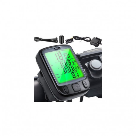 Goodbuy 18666 wired waterproof bike speed meter for bicycles IPX4 | LCD