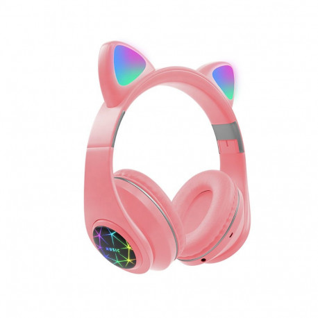 Goodbuy M2 wireless headsets for kids | bluetooth 5.0 | pink