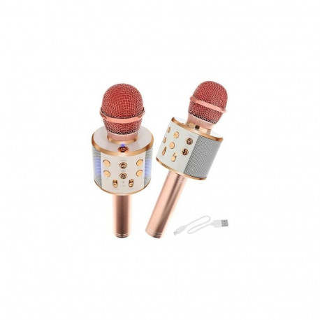 Goodbuy karaoke microphone with built in speaker bluetooth | 3W | aux | voice modulator | USB | Micr